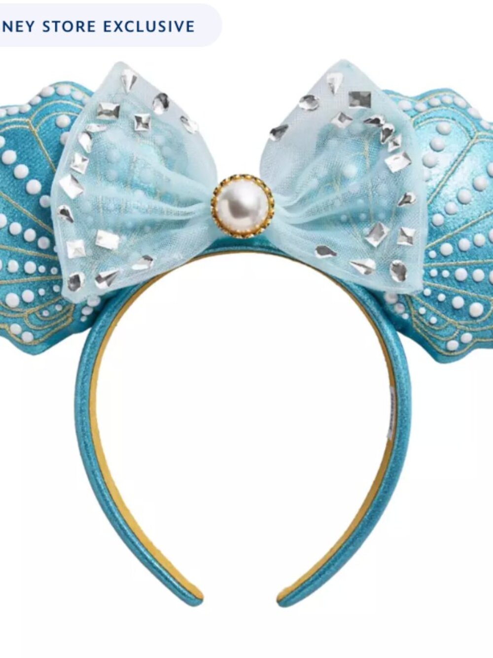 Disney Store Exclusive Shell Ear Headband for Adults by BaubleBar BEAUTIFUL